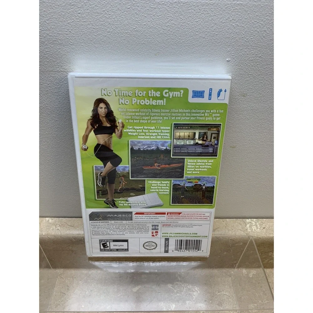 Brand New, Factory Sealed Wii Jillian Michaels Fitness Ultimatium‎ 2009